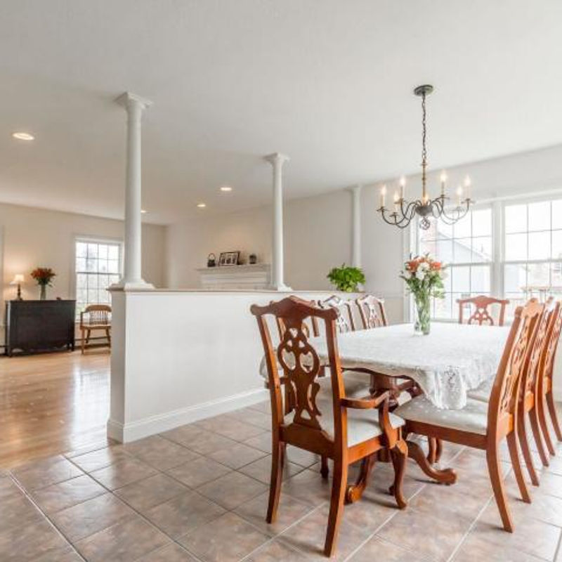 Waterfront property with new exterior paint